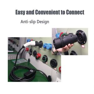 Electric Vehicle Charging Adaptor AC J1772 Charger Plug Type1 to Type2 EV