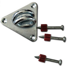 Fiber Optic Cable Fittings Steel Hoop / Coiling Ring / Triangle Type Hook