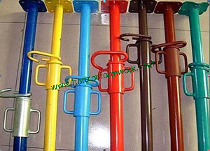 China Heavy duty Scaffold steel prop with Minimum loading capacity 30KN wholesale