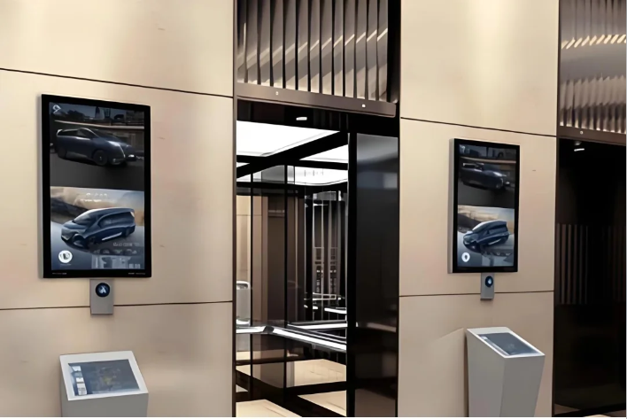 Android Vertical Hotel Digital Signage Advertising Playback 4K Display Capacitive Touch Screen Lcd Display Monitor