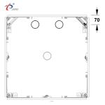 190mm Corner Traverse Shower Tray Parts For Shower Tray Mounting Frame