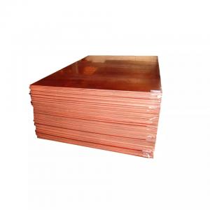 China 3mm 4mm Red Copper Plate Brass Sheet Metal ASTM H65 H62 T2 C1100 C1220 C2400 C2600 on sale