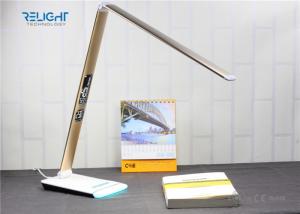 China Eye Protected Foldable LED Desk Lamp with Brightness Touch Dimmer and Negative Show LCD Screen wholesale