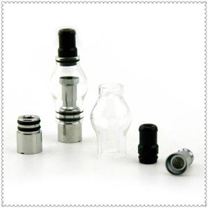 China Customized Glass Globe Atomizer For Wax With Replaceable Metal Mesh Coil on sale