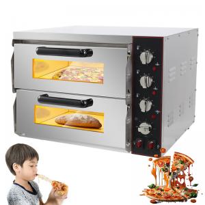 China Commercial Industrial Double Deck Electric Bakery Oven 670*680*600mm 48.5KG wholesale