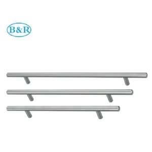 China Kitchen Furniture Aluminum Alloy Handles HZ2001 Sand Chrome Surface wholesale