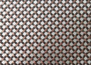 China Antique Copper Decorative Wire Mesh Grilles Ss Panels For Screen Rustproof wholesale