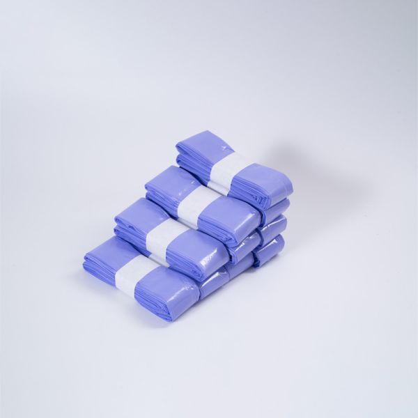 Custom Disposable Infant Nappy Refills Baby Diaper Bags Fully Compostable Garbage Bags Lavender Scented Baby Nappy Disposal Bags