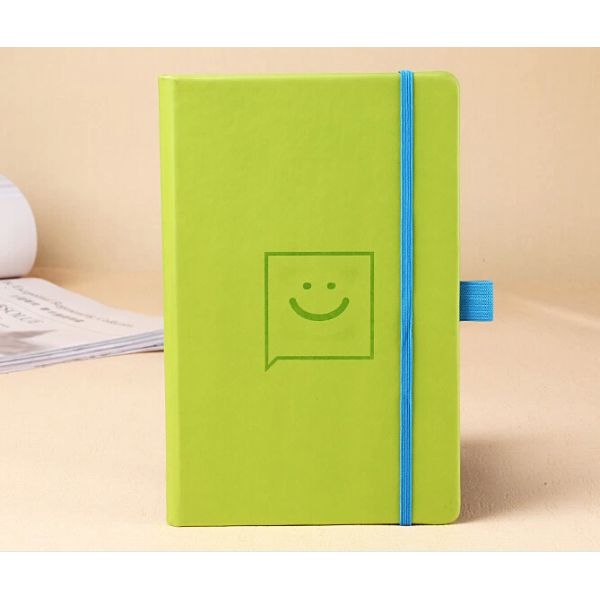 A5/ A6 Green moleskine notebook printing LN-013