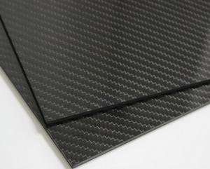 Glossy finished of carbon fiber sheet for Rc plane