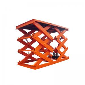 China CE Approved 4 Ton Electric Lift Platform 4000kg Hydraulic Car Scissor Lift Table wholesale