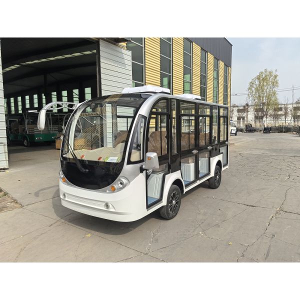 Customizable LOGO Supported Electric Tourist Vehicle With 14 Seats
