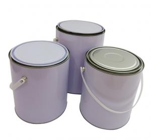 China Manufacturer supply cheap round empty paint bucket drum paints bucket drum paint barrel with handle wholesale
