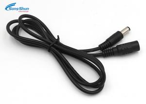 China 30V 0.5A DC Power Extension Cable Male - Female Plug Extension UL2464 AWG 20 wholesale
