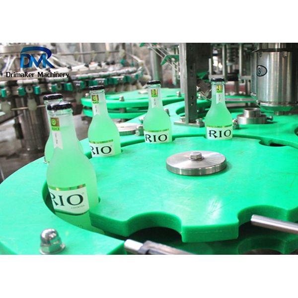 Beverage Plant Glass Bottle Filling And Capping Machine Large Capacity