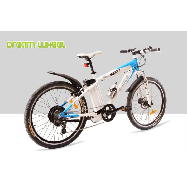36V 350W Electric Mountain Bicycle , Aluminum Electric Mountain Bike 32km/H