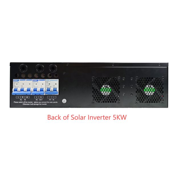 Rack Mount Hybrid 5kw 8kw 10kw Solar Energy Storage System 240v Ac Inverter Solar Power Inverters
