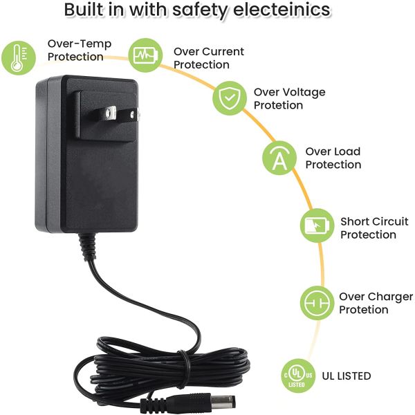 12V 1.25A International Wall Power Adapter Plug In Input AC 100v For LED Strip Light