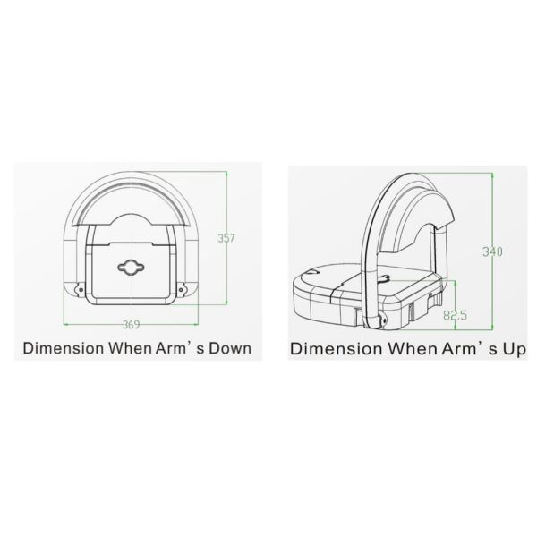 Energy saving Car parking lock device , user friendly car park lock