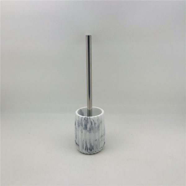 Marble Print pattern Polyresin Bathroom Accessories With vertical stripe