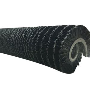 China Conveyor and Bakery Nylon Cleaning Sprial Brush Roller wholesale
