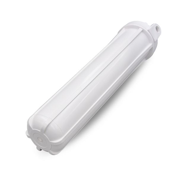 Single O Ring Water Filtration System 20" White Outside Buckle Filter Housing