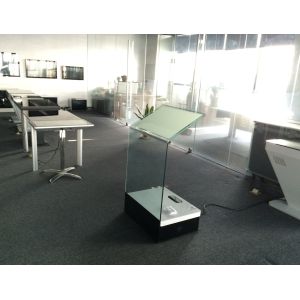 China Holographic Projection Screen Kiosk Holo Projector Multimedia Kiosk on sale