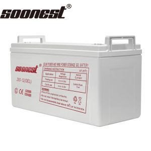 China Soonest Solar Battery 12V 200Ah Pack 12V 100Ah 250Ah Gel Battery Batteries Solar 200Ah on sale