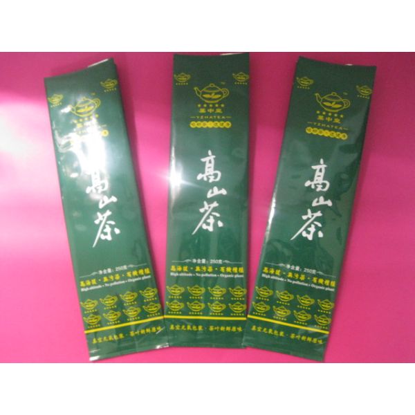 Graceful Curved Lipton PET / VMPET / PE Tea Packaging Bags Stand Up/stand up bag for tea