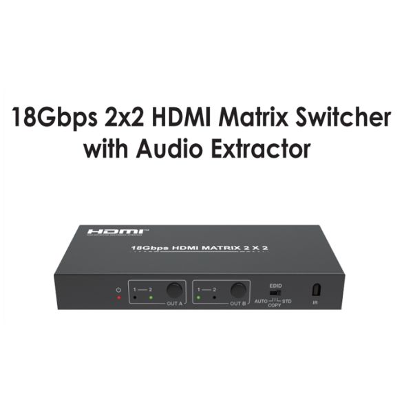 18Gbps HDMI Matrix Switcher