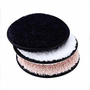 China Microfiber Makeup Remover Pads Reusable Bamboo with  Box Custom White Logo Color Feature Weight Water Cleaning Origin wholesale