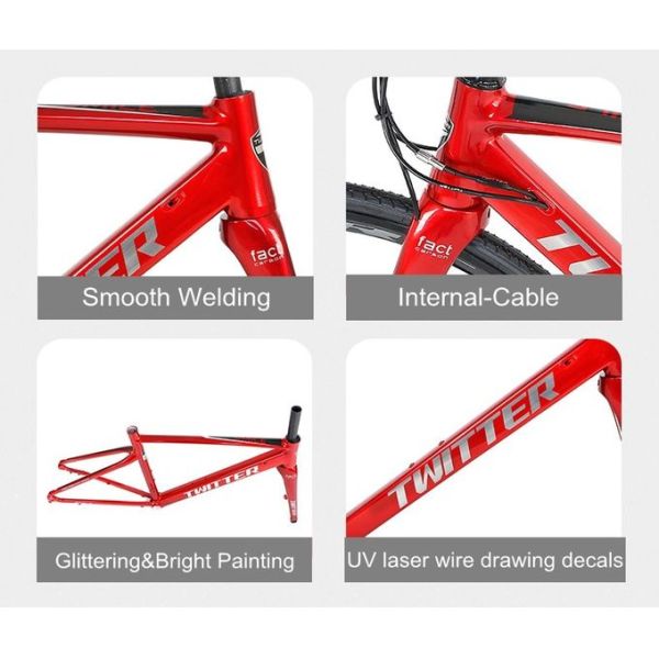 700C 7075 Aluminum Bike