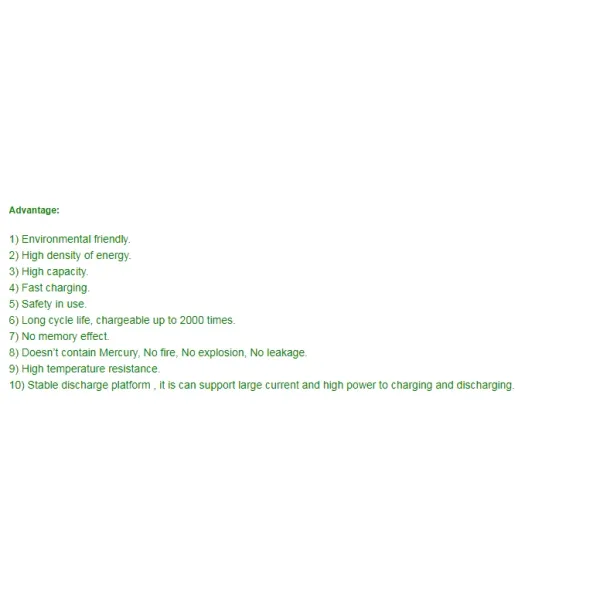 CE IFR 18650 High Discharge Rate Batteries Solar Light Lifepo4 Battery 3.2V 1500mah