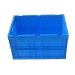 Logo Printing Collapsible Plastic Containers / Folding Storage Crates