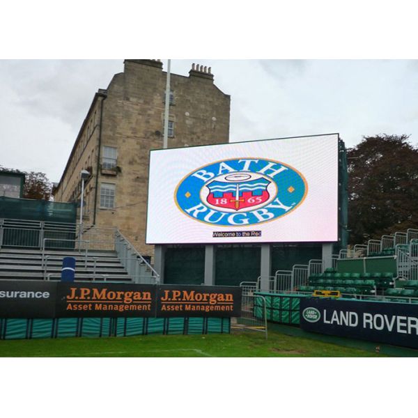 Custom Size Outdoor LED Displays 162x162 dots for advertising