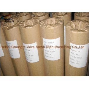 ISO9001 Plain Weave 2.1mm Aperture SS Screen Wire Mesh