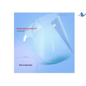 China Protective Transparent Face Sheild Anti Fog PET Film wholesale