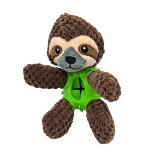 Buy cheap Dog Plush Toy Stuffed Soft Puppy Chew Toy With Treat Dispenser Squeaky from wholesalers