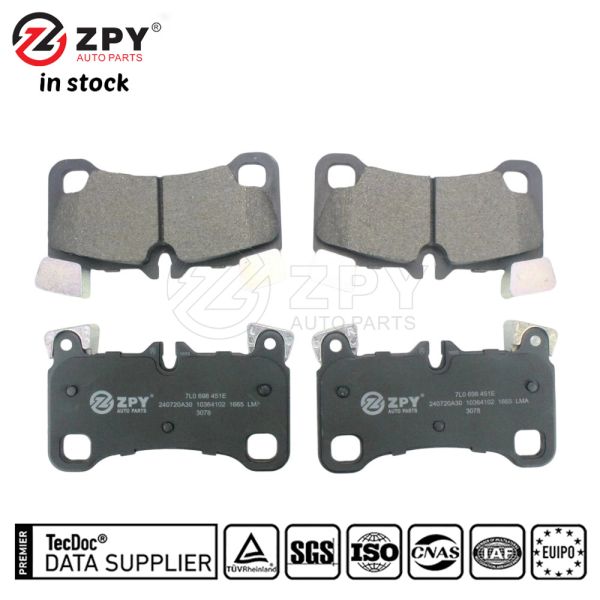 ZPY Rear Disc Brake Pads for Audi VW Porsche Q7 Touareg 4L