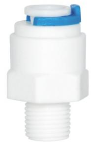 China 20mm Thread Push Connect Plumbing Fittings , 3/4 Quick Connect Fittings For Water wholesale