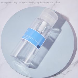 Transparent Cylinder 250ml 500ml PET Plastic Bottle