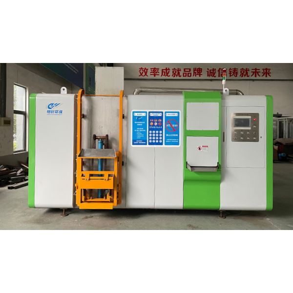 2000kg Large Scale Kitchen Waste Composting Machine Compactor Recycling Equipment