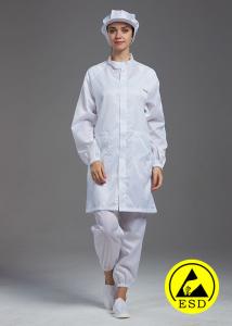 China Stand Collar Disposable Lab Coats Multi Color Antistatic Protective Clothing wholesale
