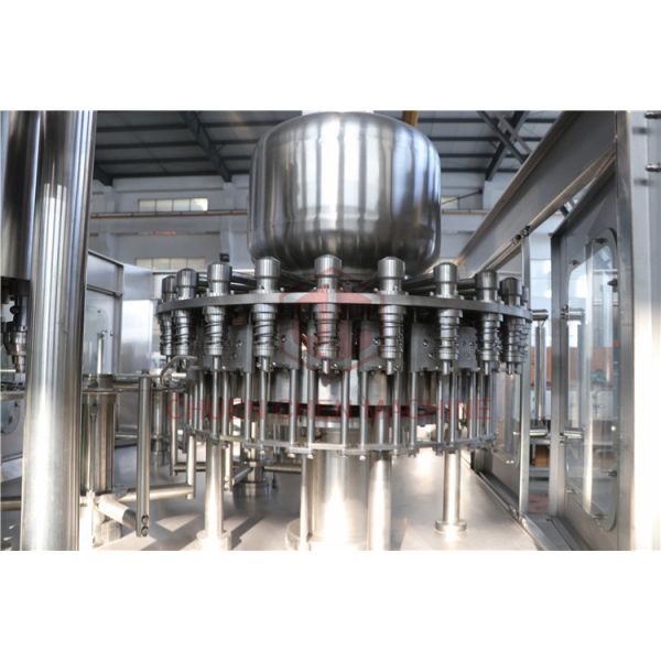 Gravity Hot Juice Filling Machine 3 In 1 Rotary Liquid Filling Machine