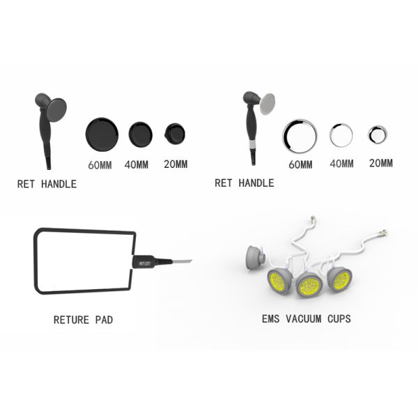 3 In 1 Tecar Shockwave Therapy Machine For Body Physiotherapy