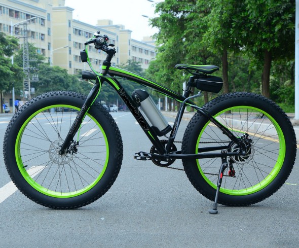 Fork Suspension 4.0 Fat Tire 350 Watt MTB Electric Bikes