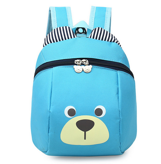Navy Animal Pattern Personalized Kids Backpacks Durable Backpacks For School