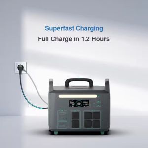 China ATZ 3600W Portable Power Station EU Multiple AC And DC Outputs 230VAC Dual Wheel Handle Design wholesale