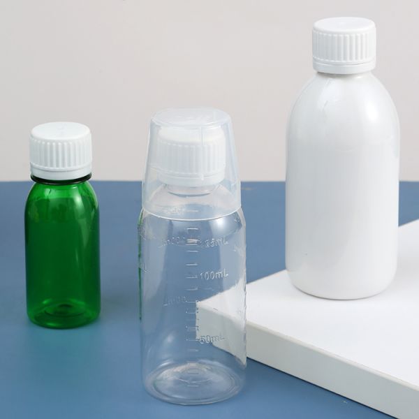 120ml 125ml 200ml 250ml 300ml 500ml Amber PET Vitamin Pill Bottle With CRC Cap