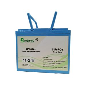 Rechargeable Deep Cycle Lithium Ion Battery Packs 60AH 12 Volt With Bluetooth
